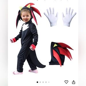 Kids Shadow the Hedgehog costume